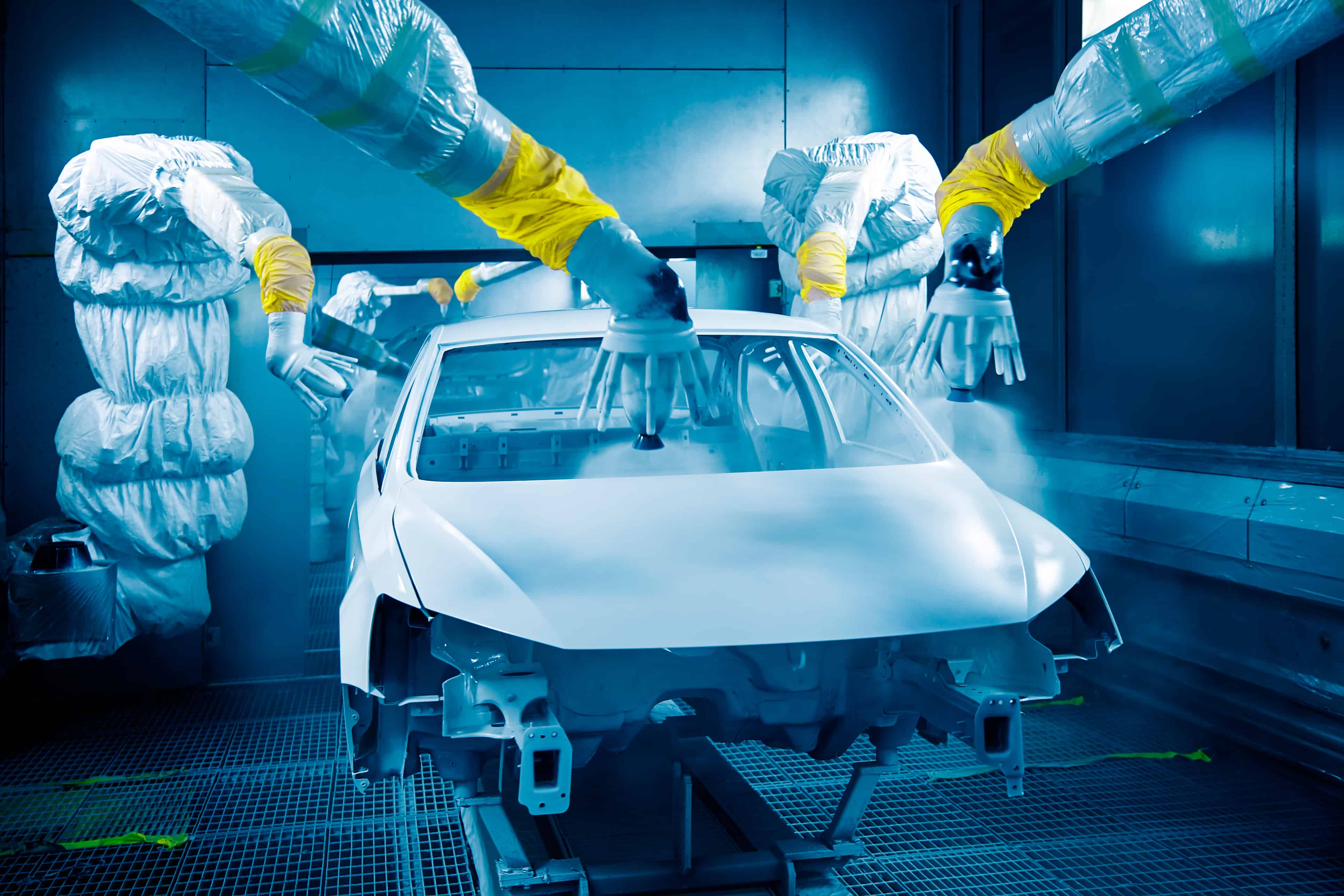 Automotive painting and coating quality control and optimization