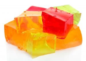 Jelly cubes - gelation viscosity applications for food industry
