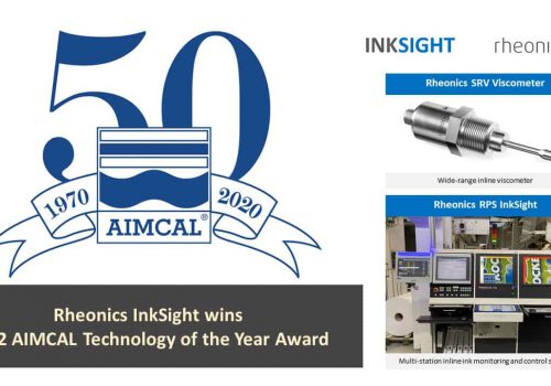 Rheonics’ InkSight Wins 2022 Technology Of The Year AIMCAL Awards