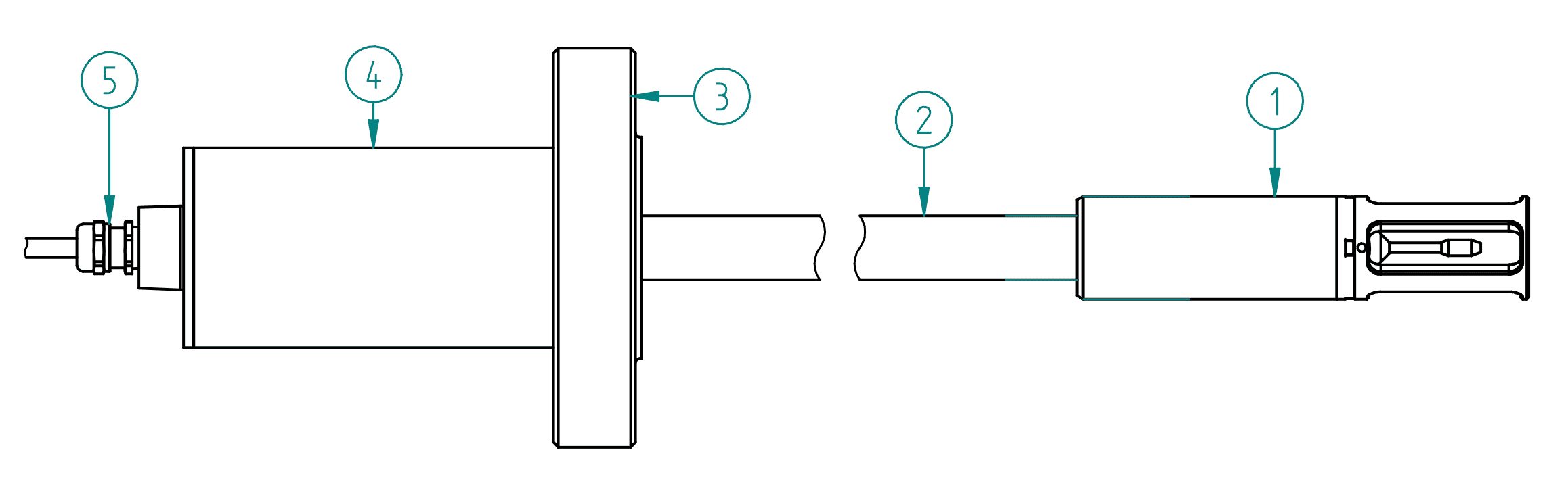 Rheonics SDP Parts Drawing