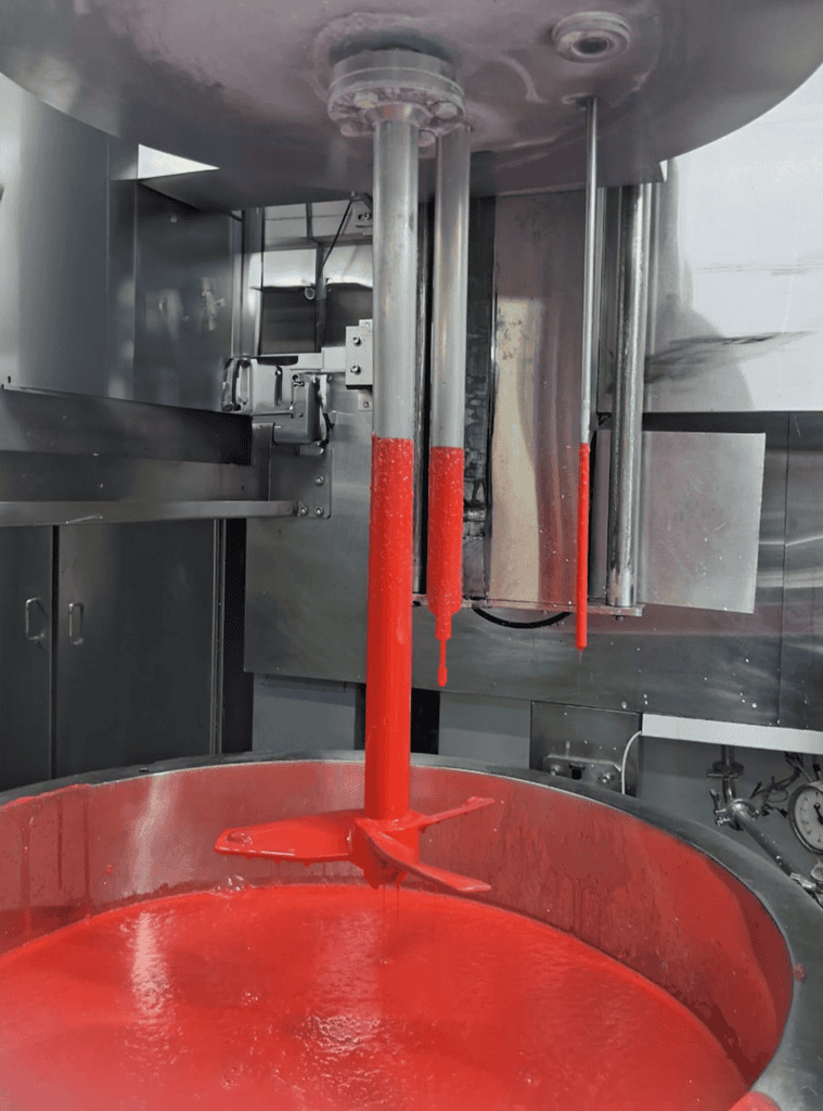 Figure 12 - SRV sensor on Gelatin Solution tank