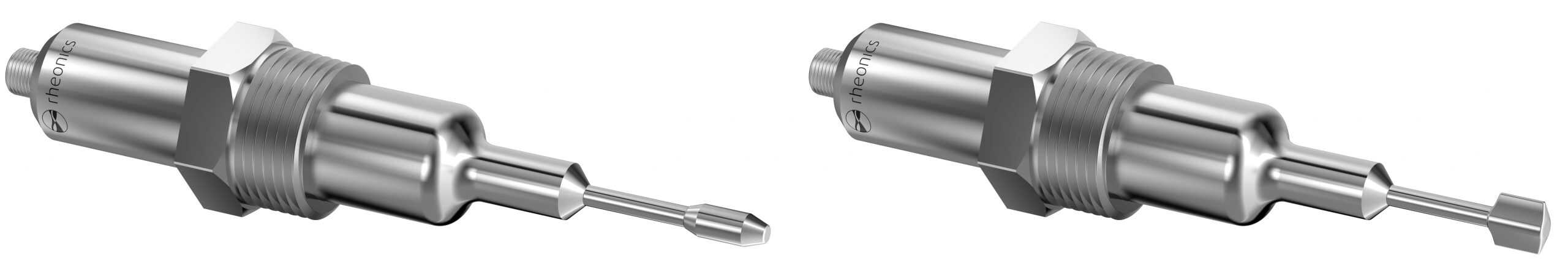 Rheonics Inline Viscometer (SRV) and Density and Viscosity Meter (SRD) long insertion variant with threaded connection NPT 1.25”